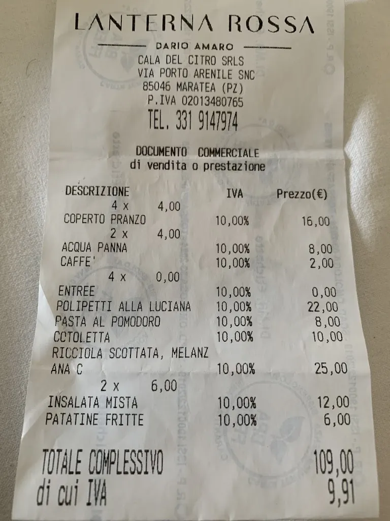 Menu_Lanterna Rossa - Dario Amaro_Maratea_image_3