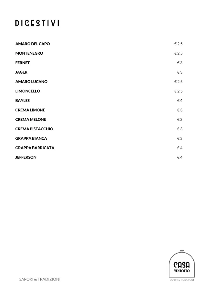 Menu_Casa Ventotto_Lavello_immagine_1
