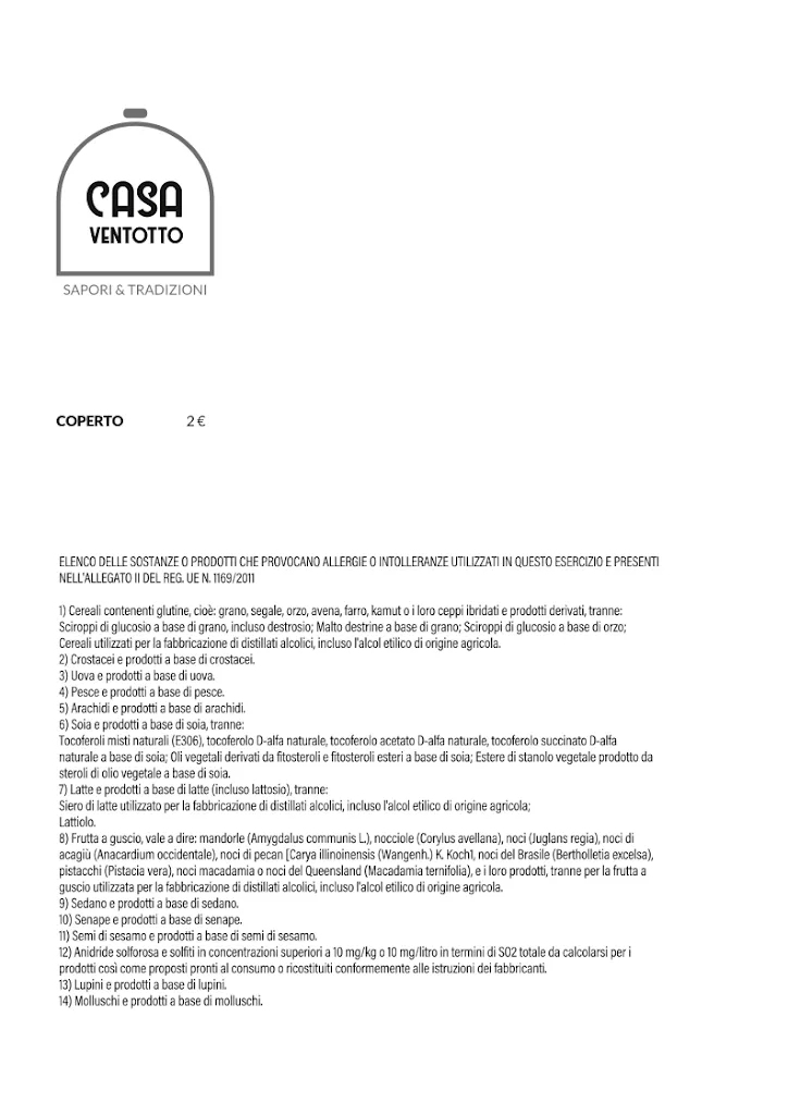 Menu_Casa Ventotto_Lavello_immagine_2