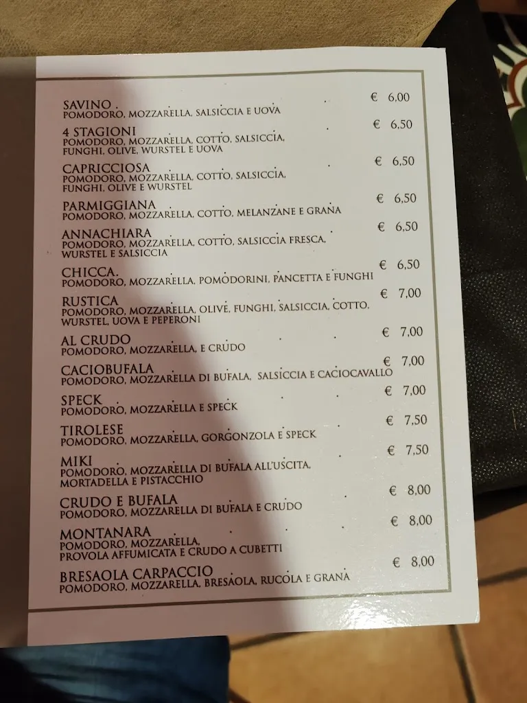 Menu_LA RUSTICA pizzeria & ristorante_Lavello_image_1