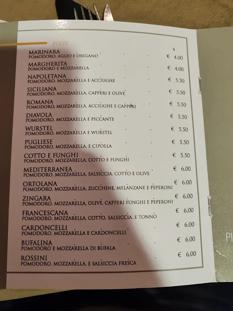 Menu_LA RUSTICA pizzeria & ristorante_Lavello_image_2