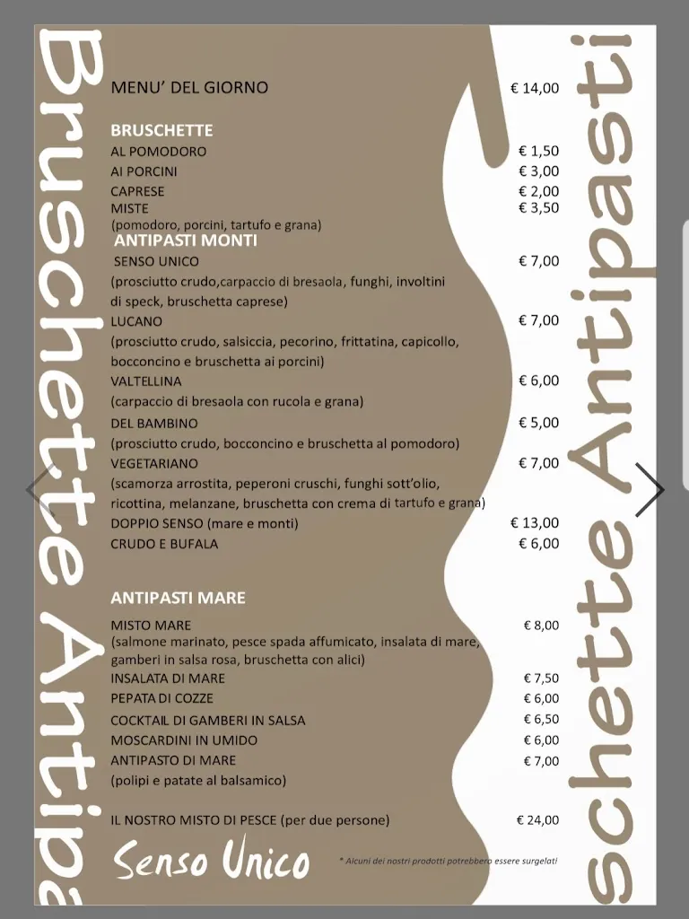 Menu_Restaurant Pizzeria Senso Unico_Marsicovetere_immagine_1