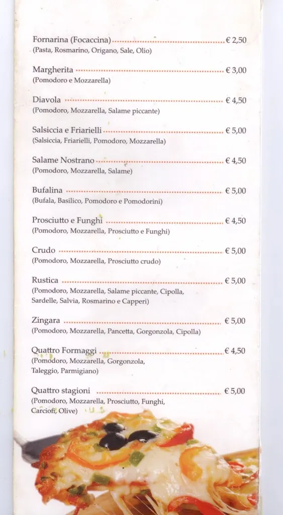 Menu_Pizzeria Primavera Villa D'agri_Marsicovetere_image_1