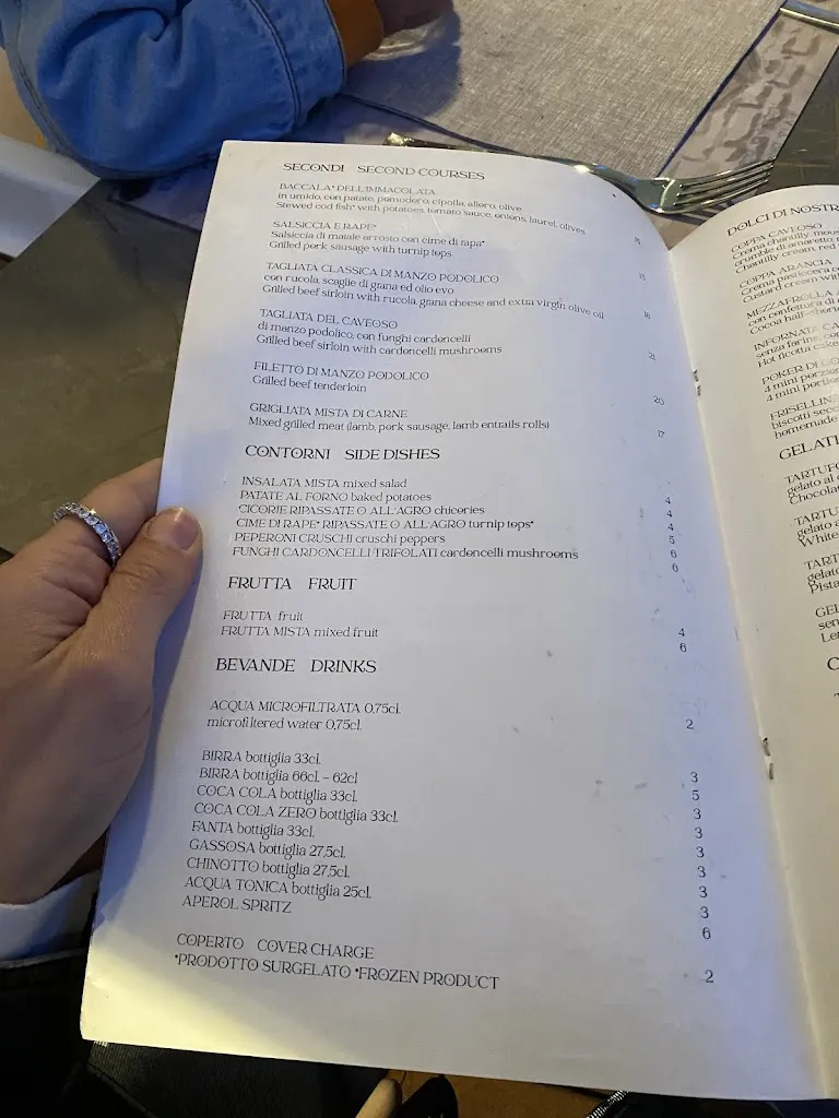 Menu_Trattoria del Caveoso_Matera_image_1