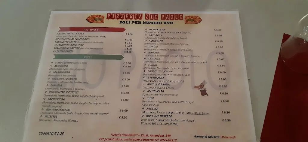Menu_Pizzeria Zio Paolo_Moliterno_image_2