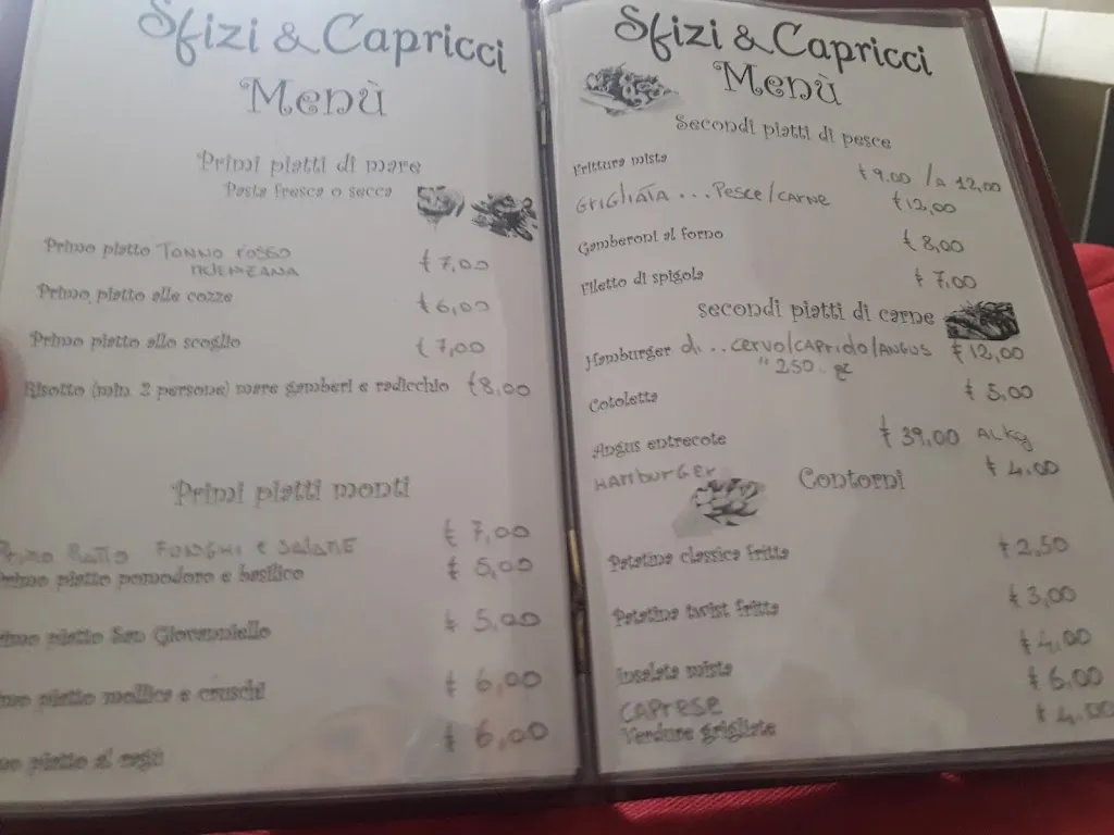 Menu_Sfizzi e Capricci Di Schirone Giuseppe_Montalbano Jonico_image_1