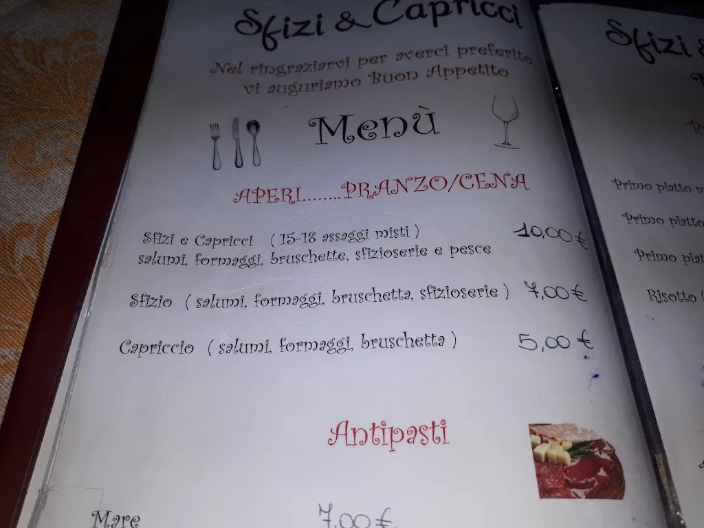 Menu_Sfizzi e Capricci Di Schirone Giuseppe_Montalbano Jonico_image_2