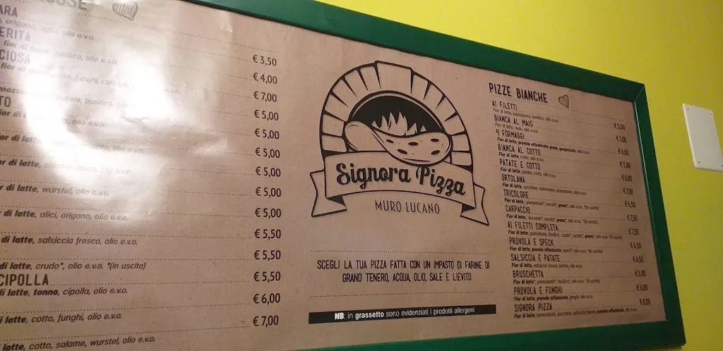Menu_Signora Pizza_Muro Lucano_image_1