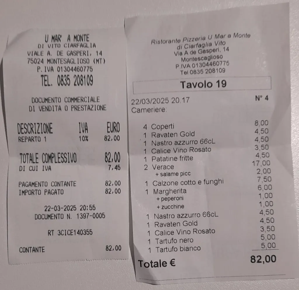 sergio F._U Mar A Monte_Montescaglioso_review