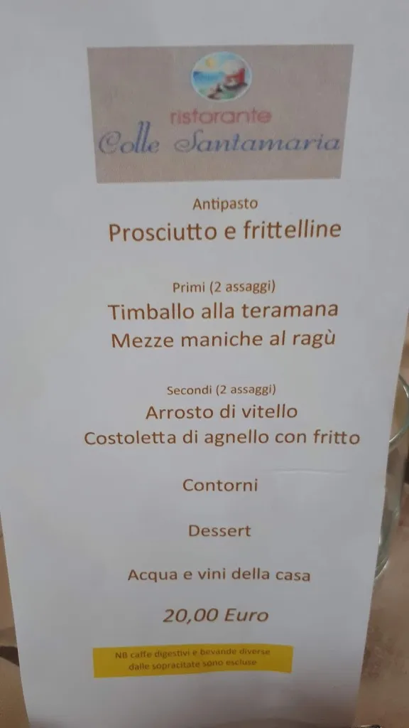 Menu_Ristorante Colle Santamaria_Civitella del Tronto_image_2