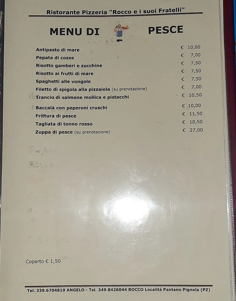 Menu_bar pizzeria ristorante rocco e i suoi fratelli_Pignola_image_3