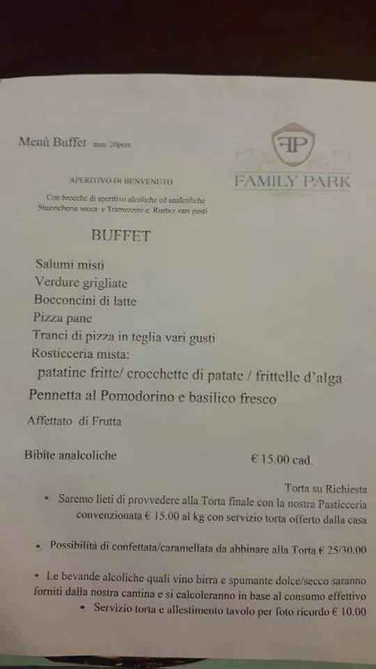 Menu_Family Park Parco Eventi - Sala meeting a Potenza_Pignola_image_2