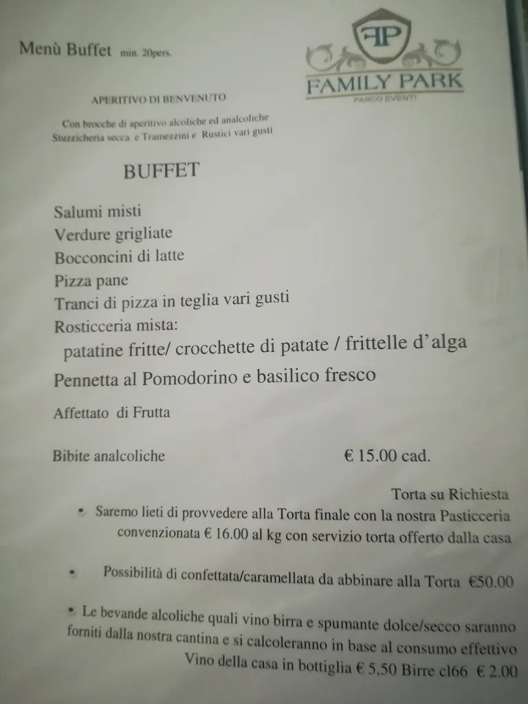 Menu_Family Park Parco Eventi - Sala meeting a Potenza_Pignola_image_3