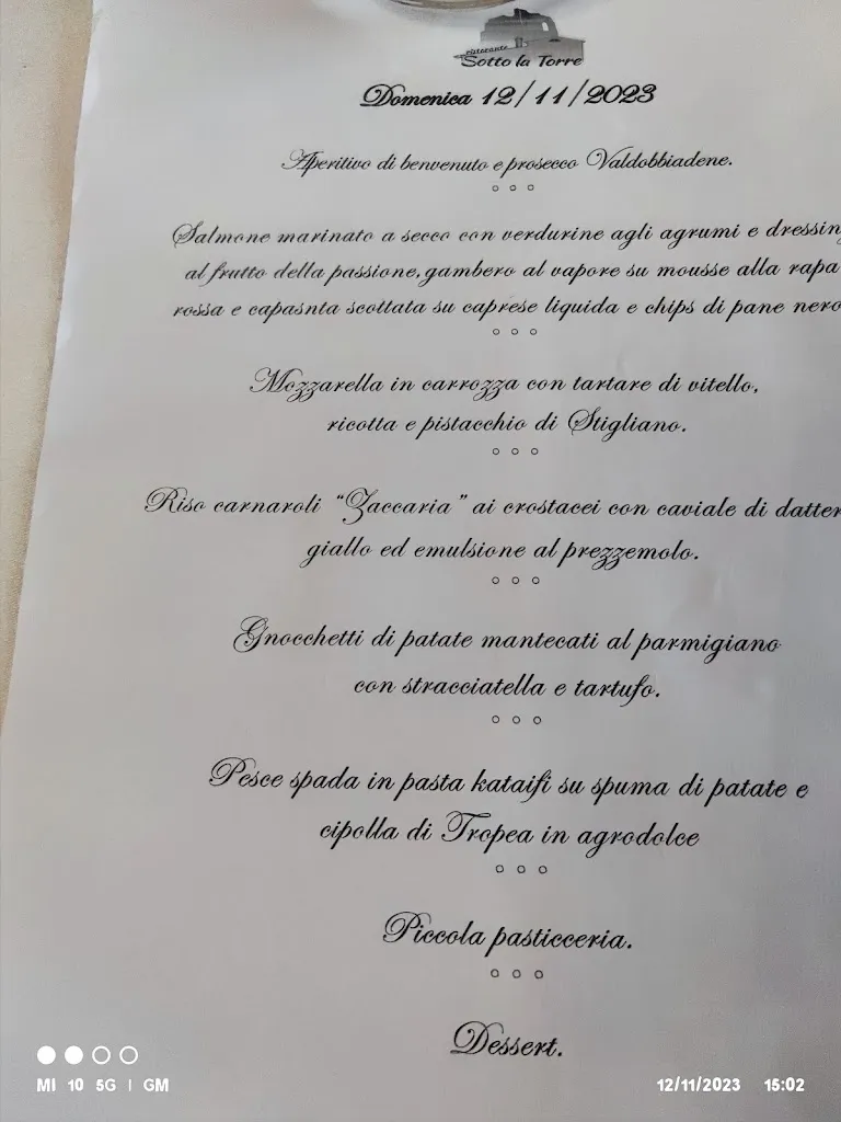 Menu_Ristorante sotto la torre_Provincia di Potenza_image_2