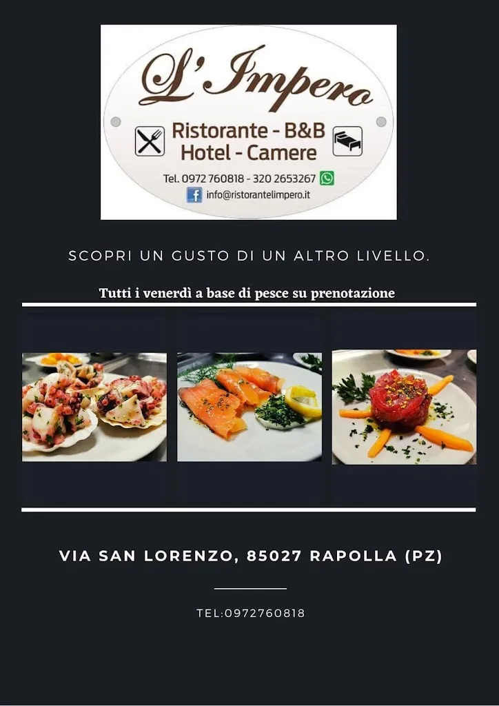 Menu_Ristorante Vulturis (Ex l'impero)_Rapolla_image_1