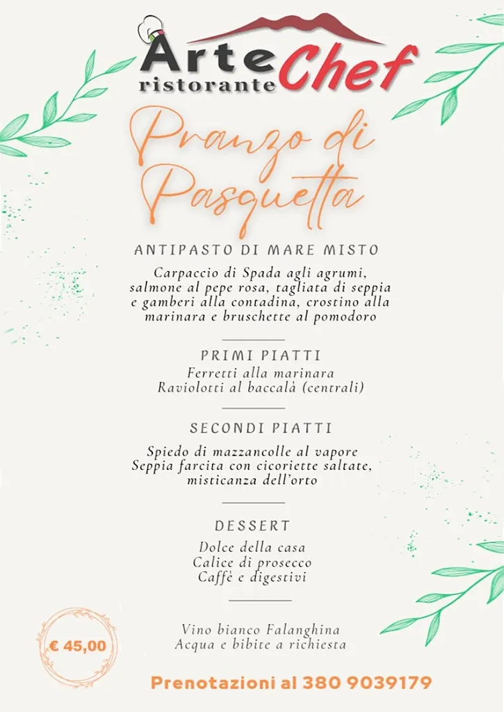 Menu_RISTORANTE ARTE CHEF_Rionero in Vulture_image_1