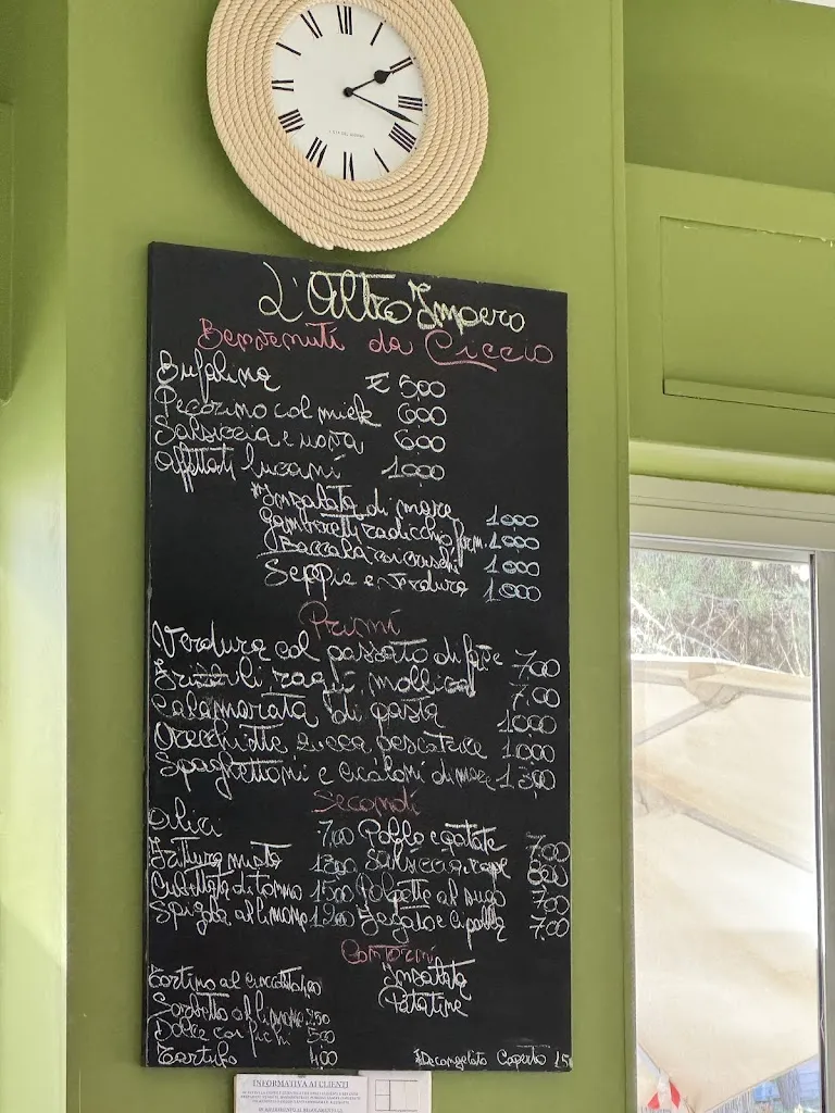 Menu_L'Altro Impero -Trattoria Da Ciccio_Policoro_immagine_2