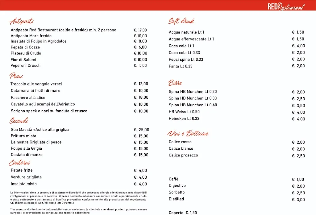 Menu_Red Restaurant_Policoro_image_1