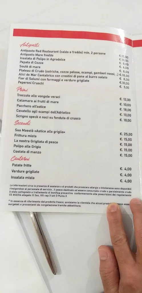 Menu_Red Restaurant_Policoro_image_4