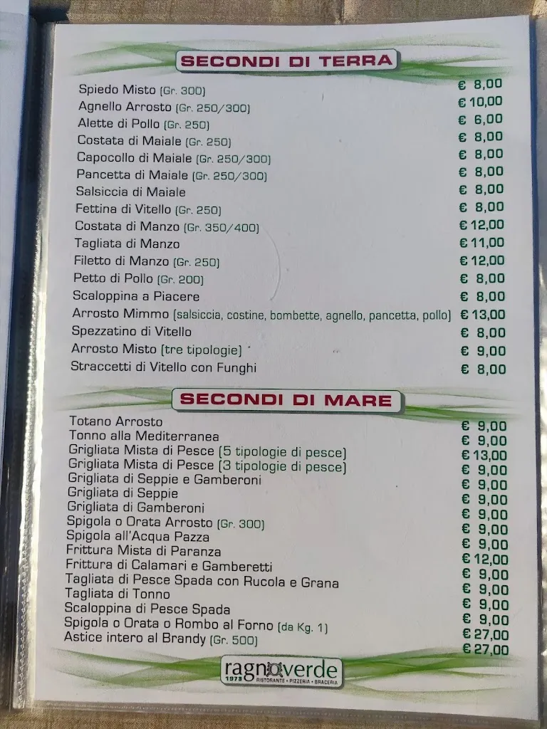 Menu_Ragno Verde_Policoro_image_1