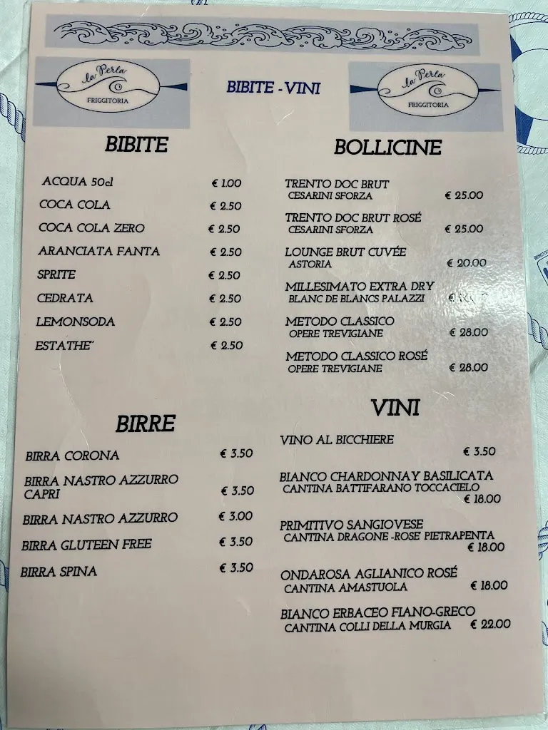 Menu_La Perla FRIGGITORIA_Policoro_image_1