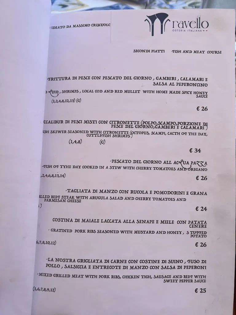 Menu_Osteria Ravello_Rivello_image_1