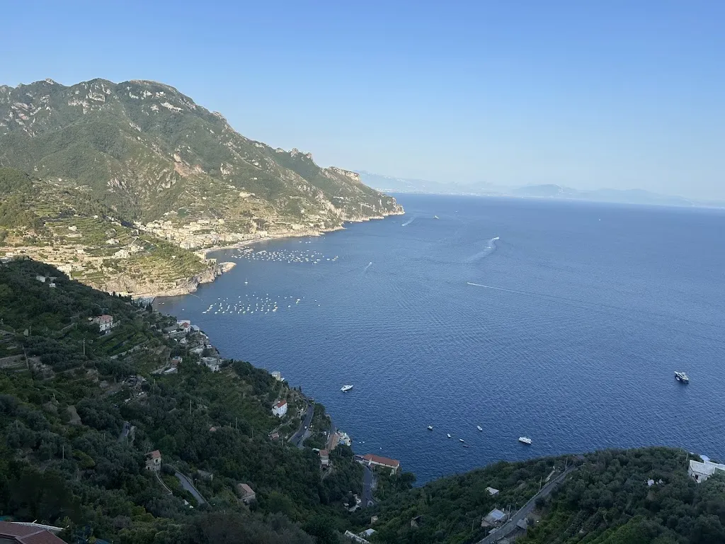 Dr. & Mrs. Ihab Riad_Sea view pizza - Giuliana's view_Rivello_review