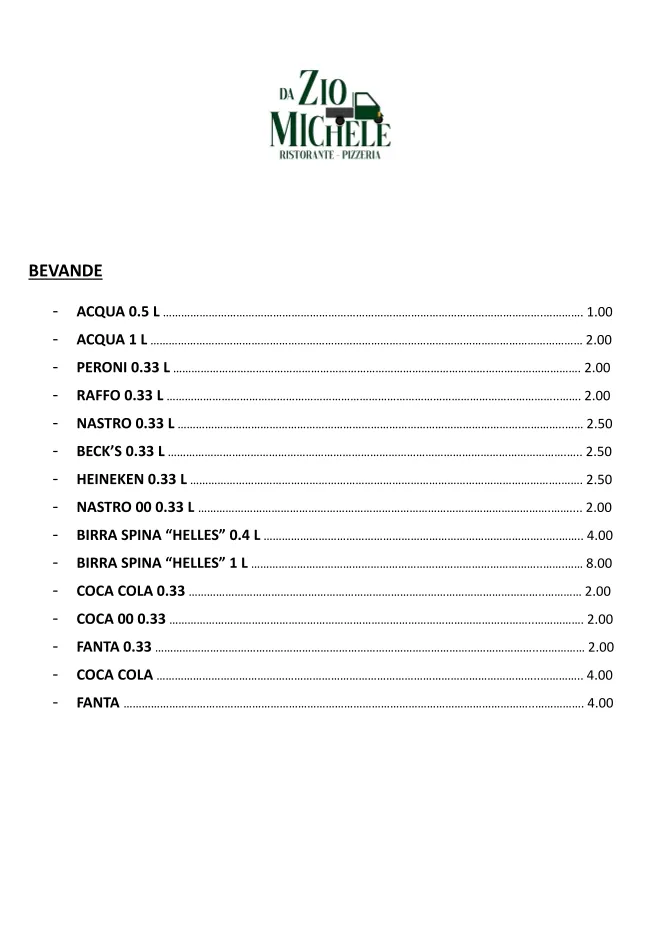 Menu_DA ZIO MICHELE - Ristorante Pizzeria_Senise_image_4