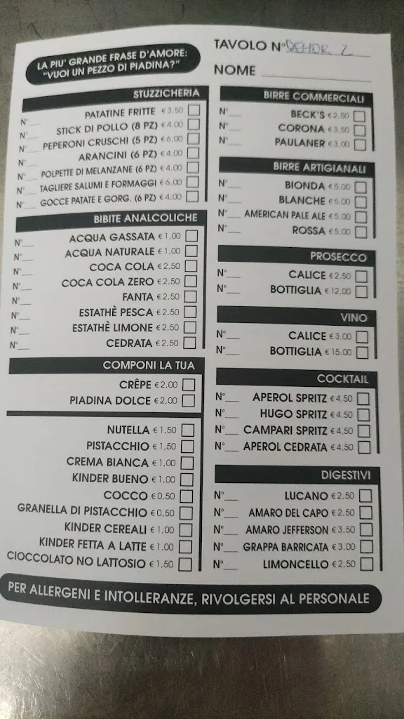 Menu_Enjoy Piadineria_Scanzano Jonico_image_1