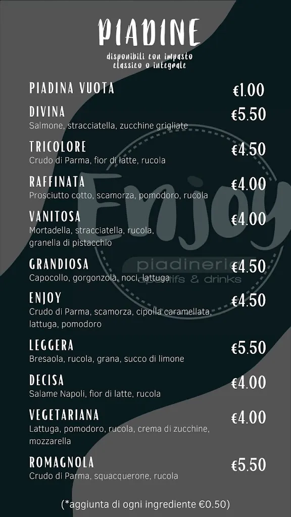 Menu_Enjoy Piadineria_Scanzano Jonico_image_3