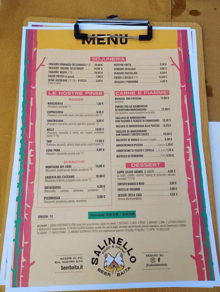 Menu_Salinello Beer Baita_Civitella del Tronto_image_1