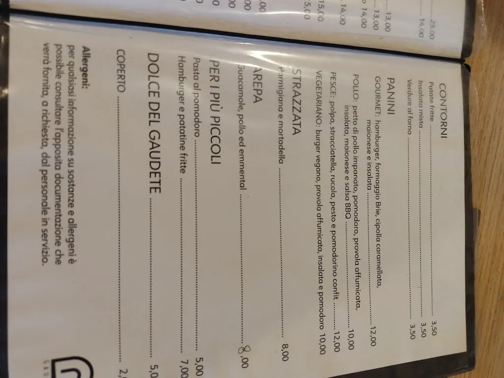 Menu_Gaudete Café & Bistrot_Venosa_image_4