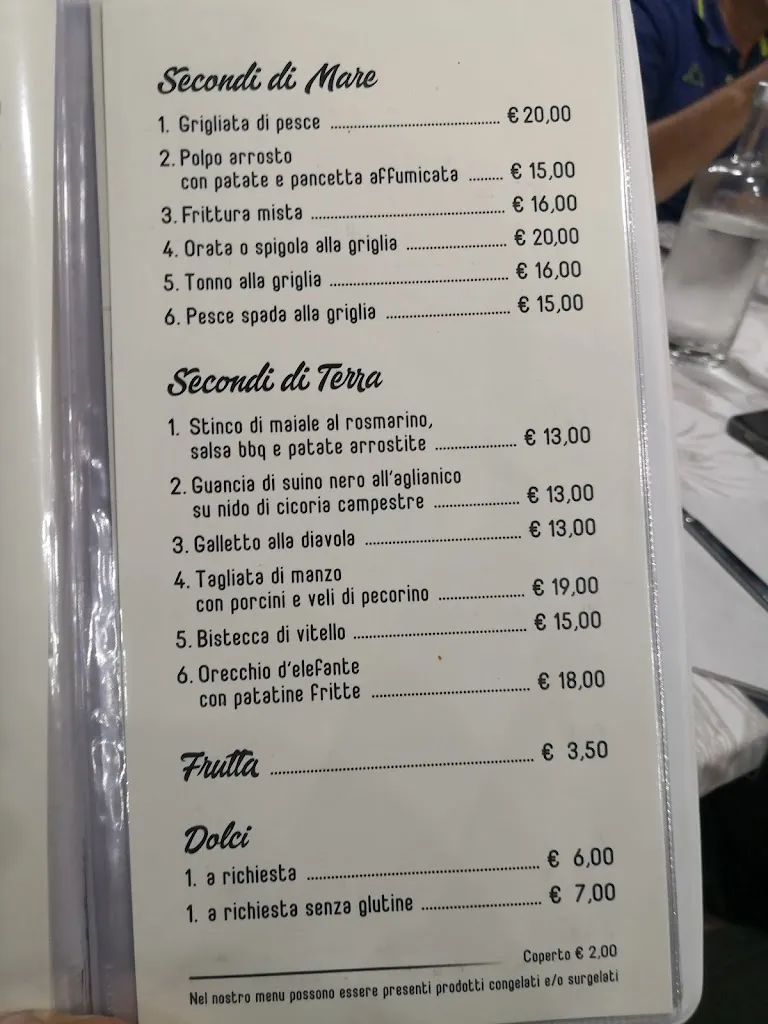 Menu_Ristorante Al Frantoio – Cucina Lucana con Specialità di Pesce e Carne | Chef Antonio Spadone_Venosa_immagine_1