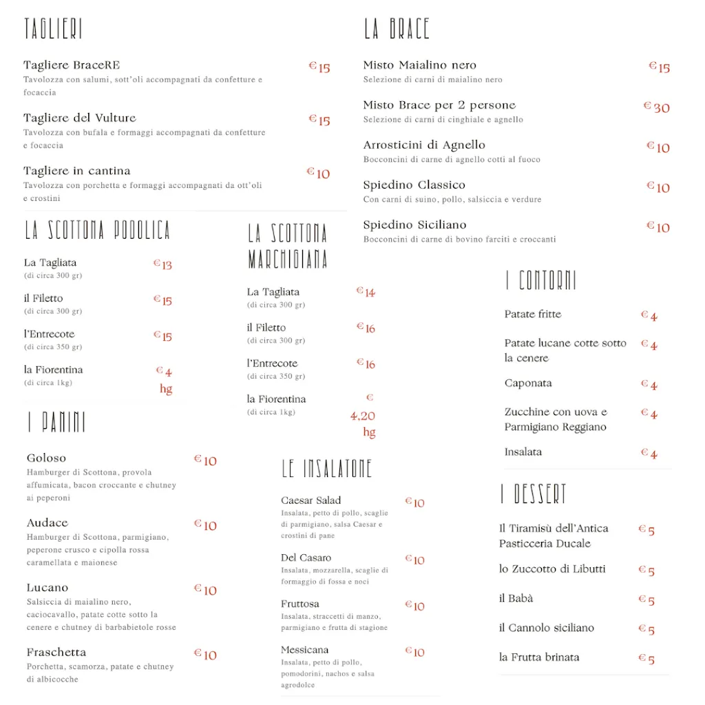 Menu_BraceRe_Venosa_image_1