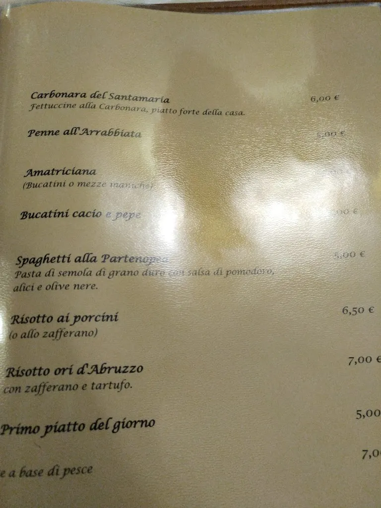 Menu_Ristorante Il Santamaria_Civitella Roveto_image_1