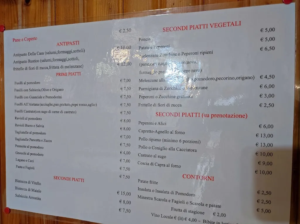 Menu_Trattoria Da Maria Di Laprovitera Francesco_Aieta_immagine_2