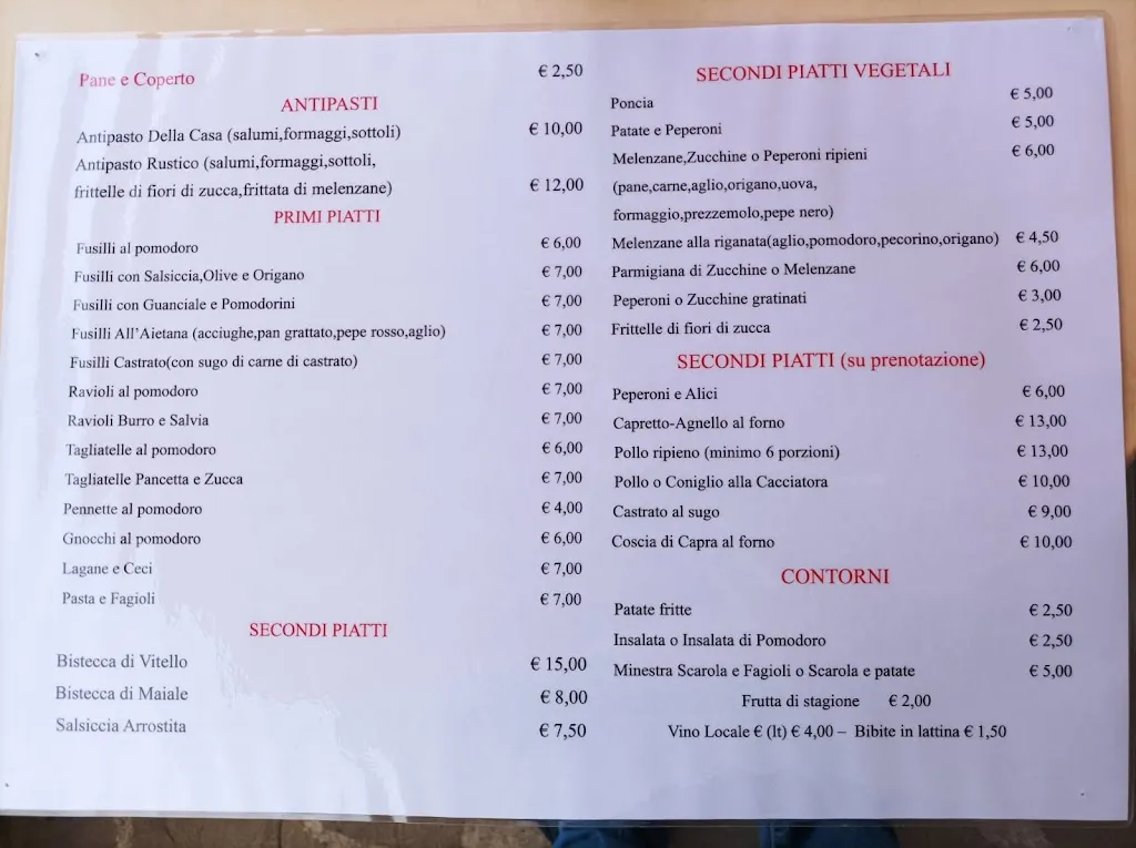 Menu_Trattoria Da Maria Di Laprovitera Francesco_Aieta_immagine_3