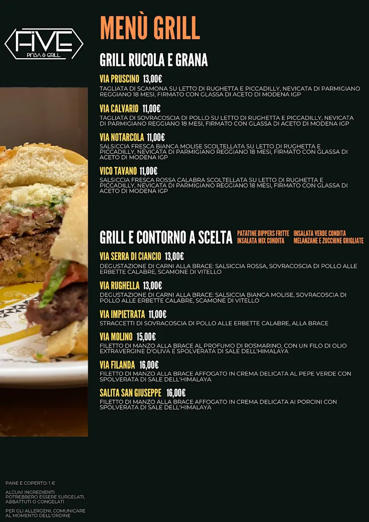 Menu_FIVE Pinsa & Grill_Acconia_image_3