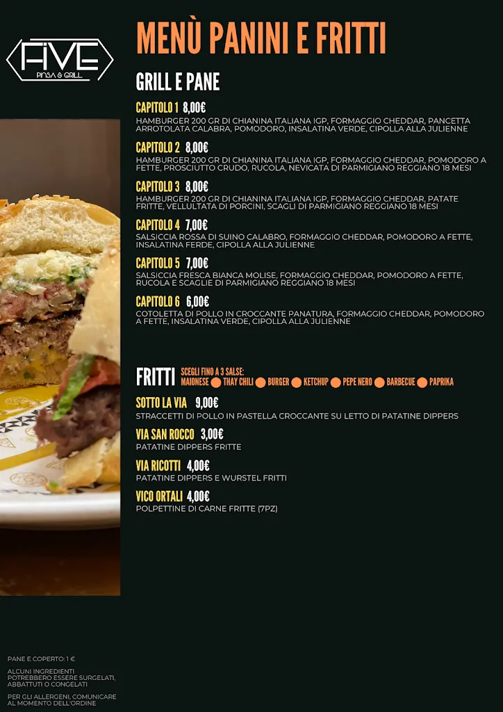 Menu_FIVE Pinsa & Grill_Acconia_image_4