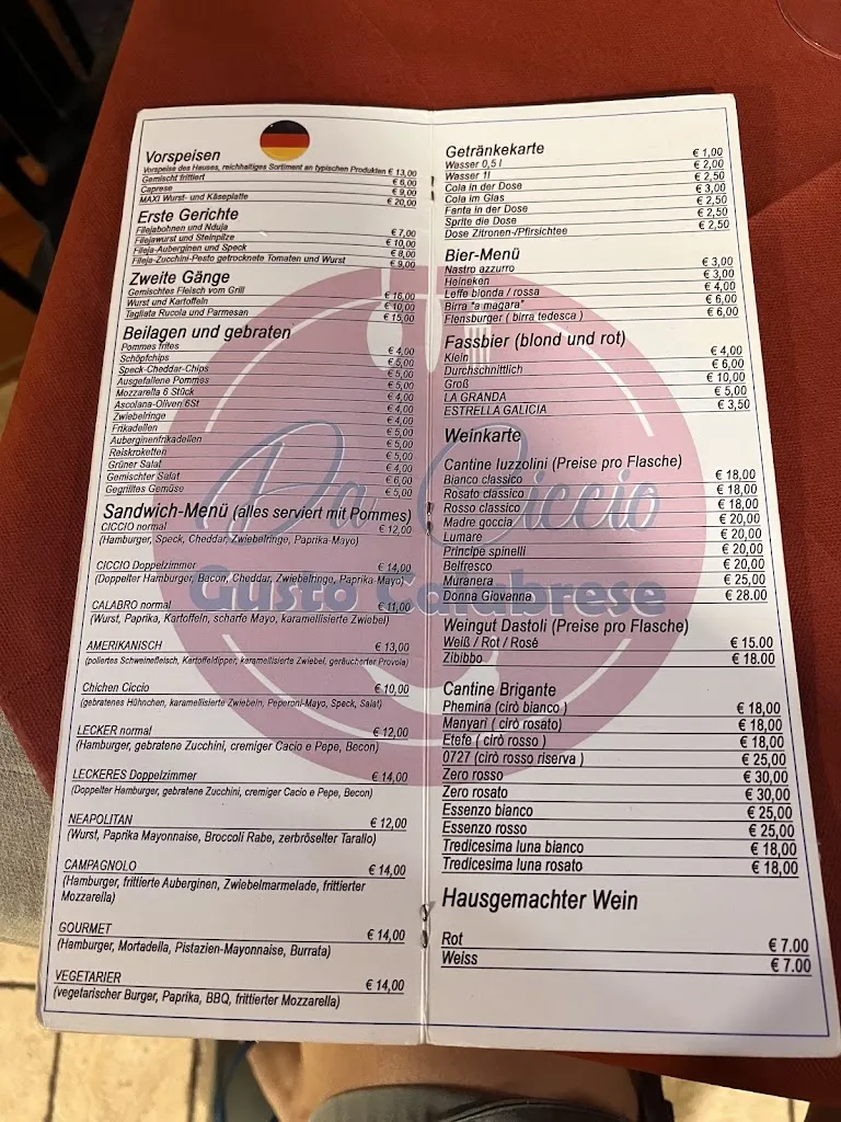 Menu_Da Ciccio - Gusto Calabrese_Acconia_image_2