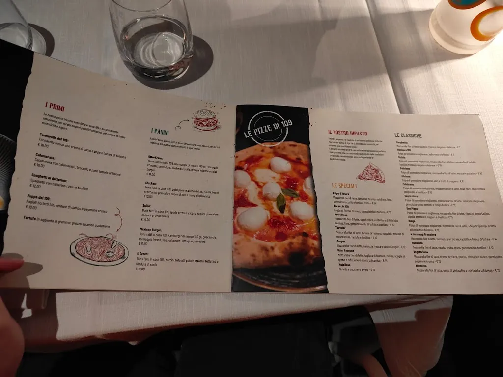 Menu_109officine: Braceria - Ristorante di Carne - Caffetteria - Lounge Bar - Pasticceria_Acconia_image_1