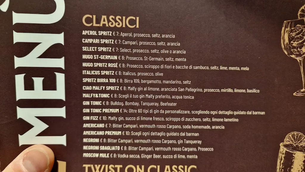 Menu_109officine: Braceria - Ristorante di Carne - Caffetteria - Lounge Bar - Pasticceria_Acconia_image_3