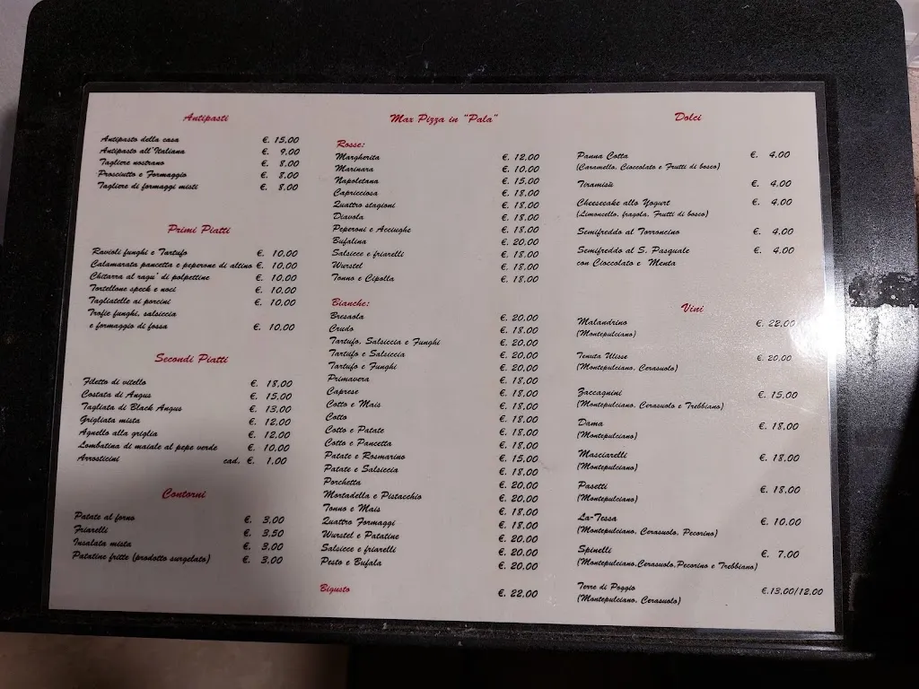 Menu_Locanda la Quercia - Piane d'Archi - Quadroni_Colledimezzo_image_2