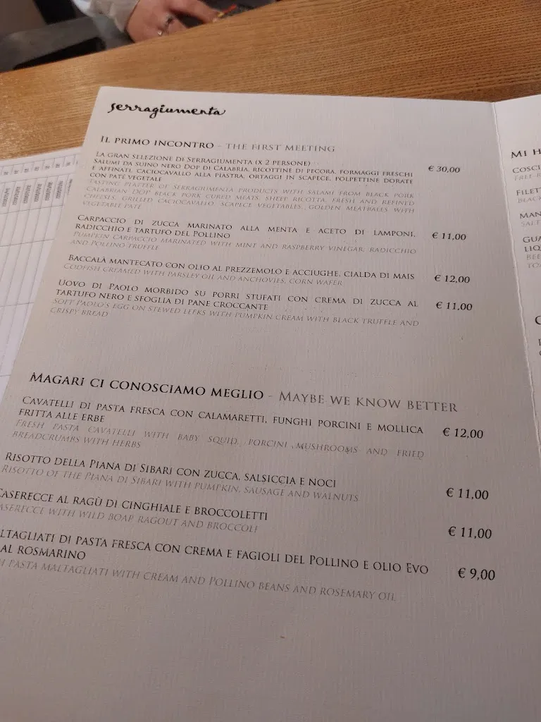 Menu_La Voliera Di Serragiumenta_Altomonte_image_1