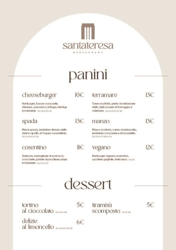 Menu_Santateresa Restaurant_Andreotta_image_2