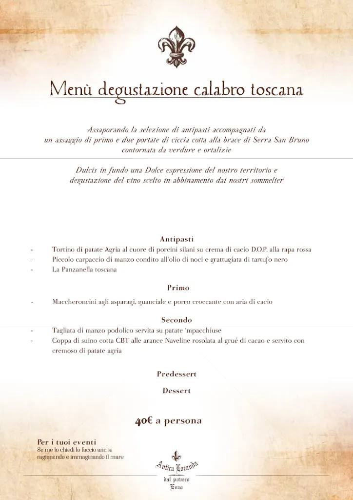 Menu_Ristorante Antica Locanda dal Povero Enzo_Andreotta_image_2