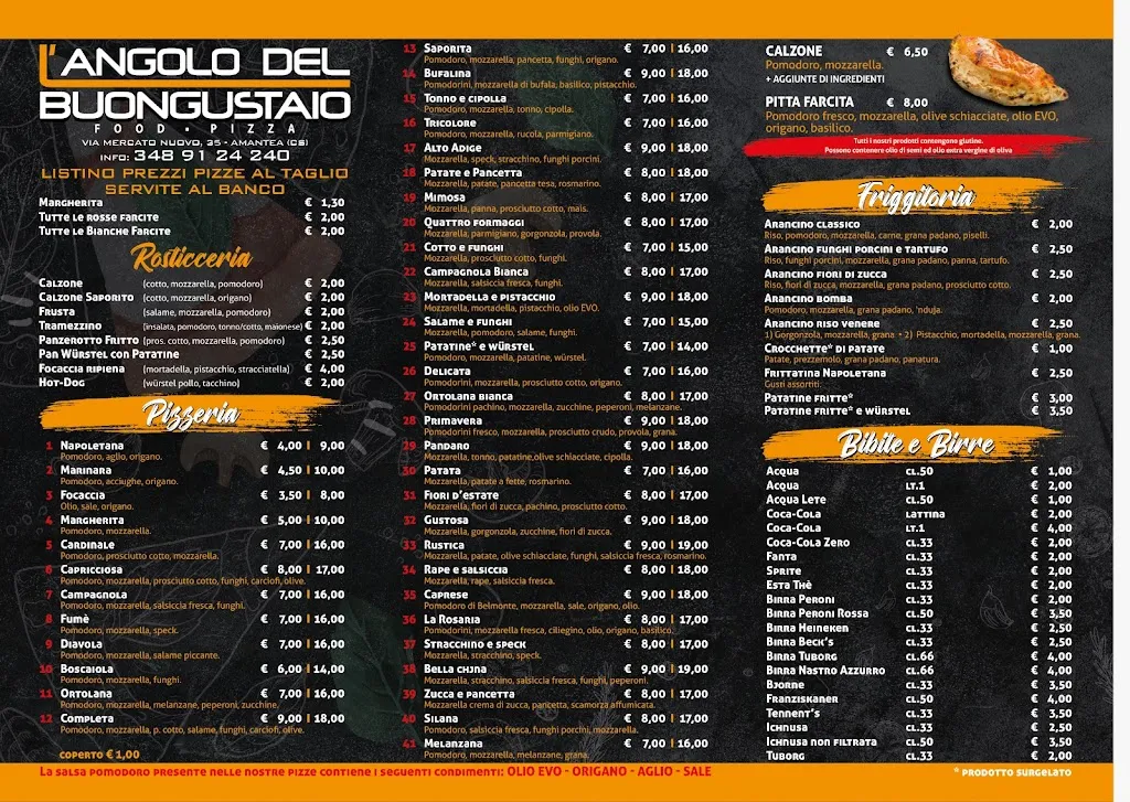 Menu_L'angolo Del Buongustaio_Amantea_immagine_1