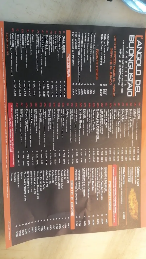 Menu_L'angolo Del Buongustaio_Amantea_immagine_2