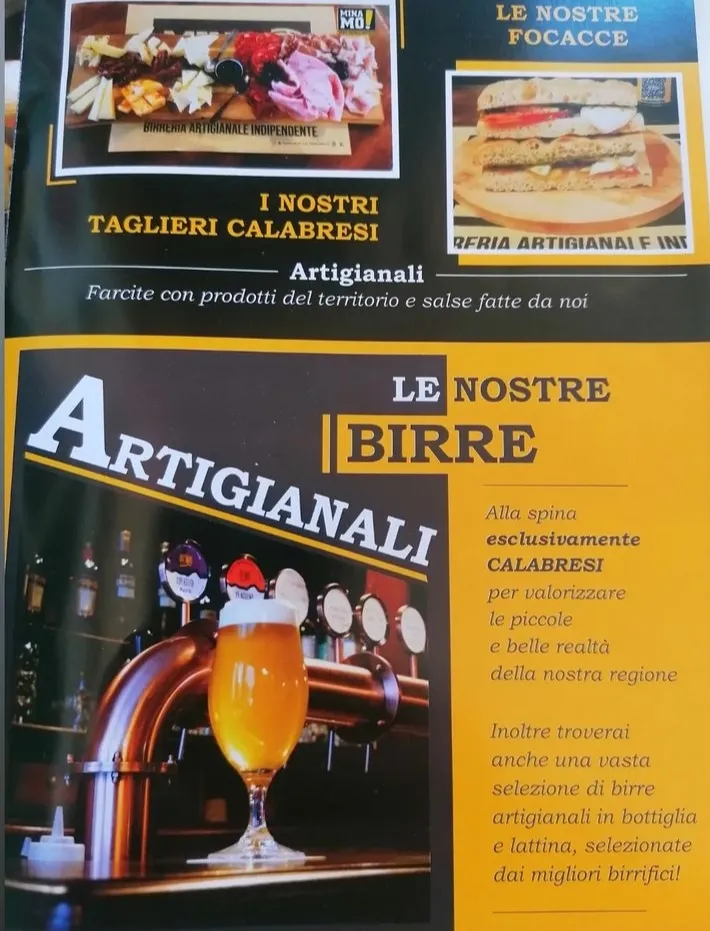 Menü_Mina Mo'! Pub - Birreria Artigianale - Hamburgeria_Amantea_Bild_1