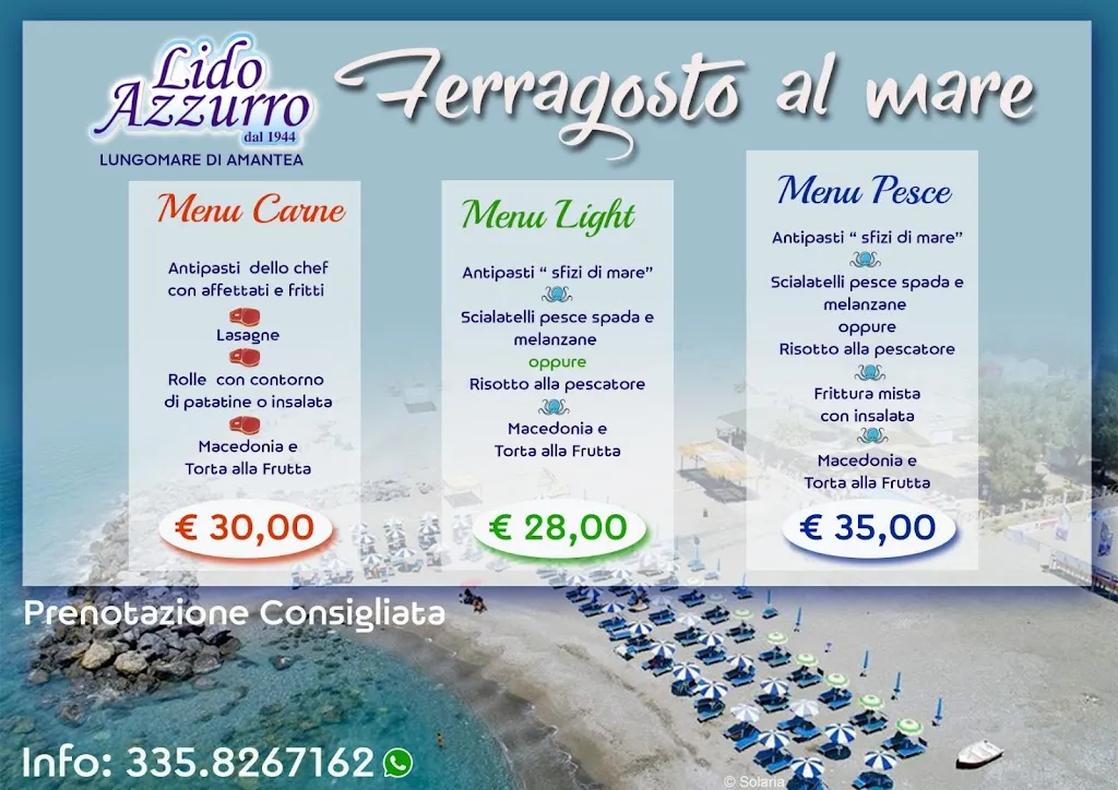 Menu_Ristorante Lido Azzurro Amantea_Amantea_immagine_2